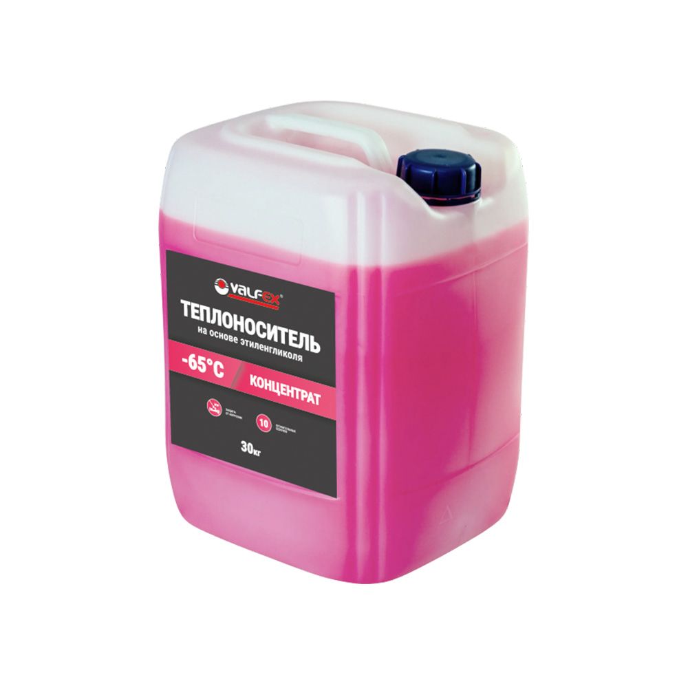 Теплоноситель VALFEX -65 на основе этиленгликоля, 30 кг