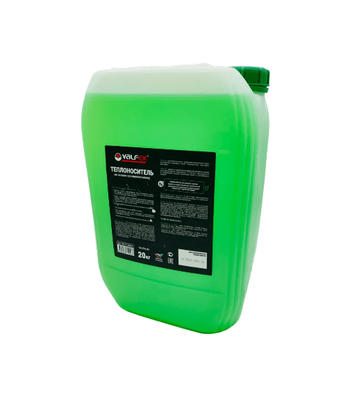 Теплоноситель VALFEX ECO -30 на основе пропиленгликоля, 20 кг