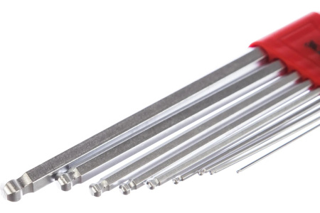 Набор ключей-шестигранников "MATRIX" 9 шт. (1.5, 2, 2.5, 3, 4, 5, 6, 8, 10мм)