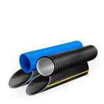 Труба ПВХ, ПНД гофрированная