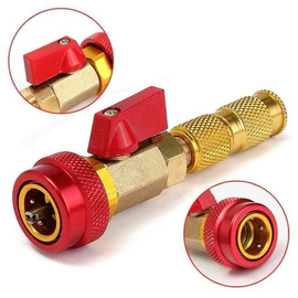 Вентиль CT-M1015H (CR-206H) для замены золотников под давлением, с адаптером ВД для R134A, фото 