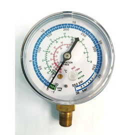 Мановакуумметр DSZH WK-6808L 68мм (R22/134/404/410), фото 