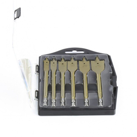 Набор сверл перьевых по дереву 10, 12, 16, 18, 20, 25mm (7140025), фото 