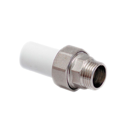 Муфта американка трубная Valfex с наружной резьбой 32х1" белая, фото 