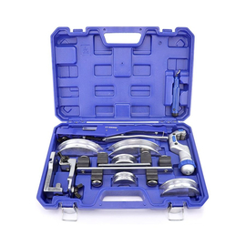 Трубогиб арбалетный с реверсом DSZH CT-999RF (алюминиевые колодки 1/4"; 5/16"; 3/8"; 1/2"; 5/8"; 3/4"; 7/8", в кейсе с труборезом и риммером), фото 