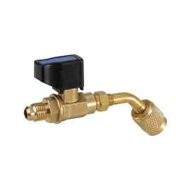 Вентиль-адаптер Value CV-06 (1/4" х 1/4" SAE; угол 45 гр.) (R22 x R22), фото 