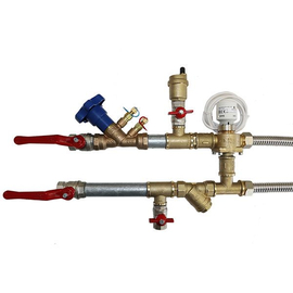 Узел обвязки фанкойла с балансировочным клапаном DF-3WVBI 3/4 Kvs (6.0), фото 