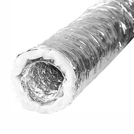 Воздуховод гибкий изолированный D315мм, упаковка 10м, фото 