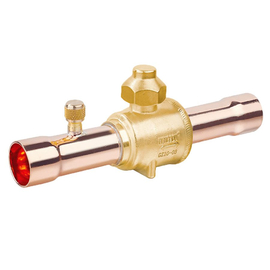 Шаровый вентиль HBC-42V, 1 5/8", пайка, серв.штуцер, фото 