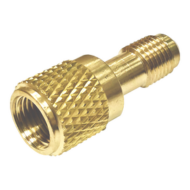 Адаптер AD87 (прямой, штуцер 5/16"-R410A; гайка 1/4"-R22), фото 