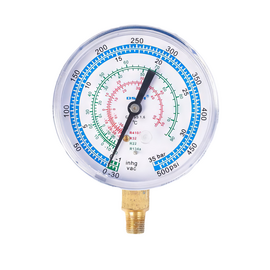 Мановакуумметр DSZH WK-8004L (R22, R32, R134, R410) 80мм, фото 