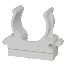 Клипса для трубы ПВХ 20 мм, фото 