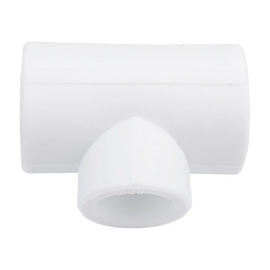 Тройник редукционный Valfex  25/20/25 белый, фото 