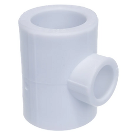 Тройник редукционный Valfex 32/20/32 белый, фото 