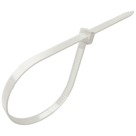 Хомут нейлоновый 2.5 х 120мм, БЕЛЫЙ, упаковка 100шт., фото 