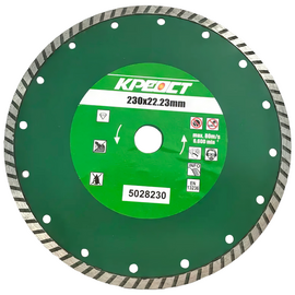 Диск алмазный отрезной 230mm TURBO, сухая резка (5028230), фото 