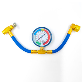 Комплект для заправки автокондиционеров FavorCool-AL801G70 (вентиль 5/16" SAE), фото 