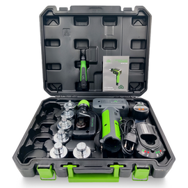 Труборасширитель аккумуляторный Super Stars ST-E300 (3/8", 1/2", 5/8", 3/4", 7/8", 1",1_1/8"; труборез ST-650, риммер ST-207), фото 