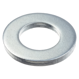 Шайба М6 плоская, оцинкованная; упак. кг, фото 