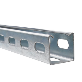 Траверса монтажная 38 мм х 40 мм х 3 м (профиль C-образный) толщина 2 мм, фото 