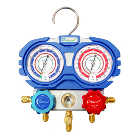 Манометрическая станция Becool BC-PM2 (R22/32/407/410; 2-х вентильная), фото 