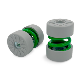 Антивибрационные опоры RF-MMH53-80 (2 шт, до 80 кг, зеленые), фото 