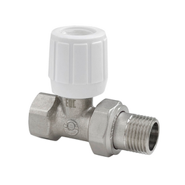 Клапан Valfex для радиаторов, ручной прямой 1/2" компактный (VF.08.R.04), фото 