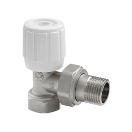 Клапан VALFEX для радиаторов, ручной угловой 3/4" компактный (VF.07.R.05), фото 