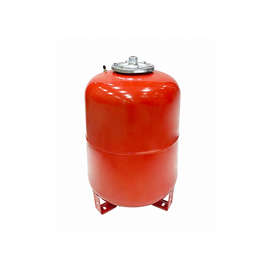Расширительный бак верт. VALFEX .RV 50л. КРАСНЫЙ с маленькими ножками (VF.RV.0050), фото 