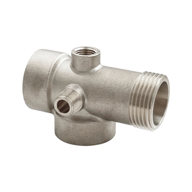 Штуцер НИКЕЛИРОВАННЫЙ 5-ти выводной VALFEX 1" х 80 мм (25/5) К (VF.600.N.05080), фото 