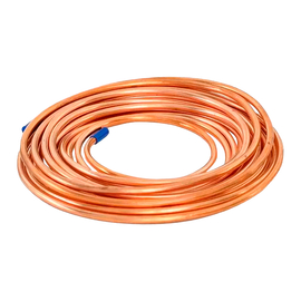 Труба медная 1/4" ASTM B280 (6,35 x 0,76мм) 5 метров в бухте, фото 