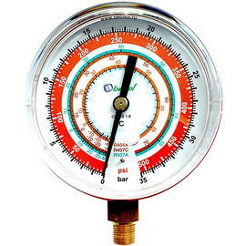Манометр Becool BCJH-N 80мм (R134a; R404A; R407C; 507A) (021176), фото 