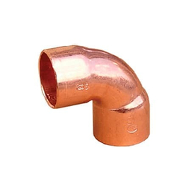 Угол 90° медный 3 1/8" ВП-ВП, фото 