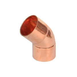 Угол 45° медный 2_1/8" ВП-ВП, фото 