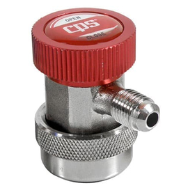 Быстросъёмная муфта CPS QCH14 (ВД с вентилем А/С 1/4" SAE 90°), фото 