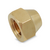 Гайка для трубы 1/4'', латунь, фото , изображение 2