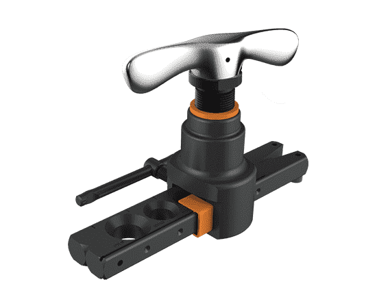 Вальцовка эксцентриковая Value VFT-808U-I (1/4" - 3/4"; с ограничителем подачи трубы; в кейсе), фото , изображение 2