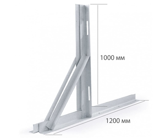 Кронштейн 1000 мм усиленный (1200х1000мм, пара), фото , изображение 2