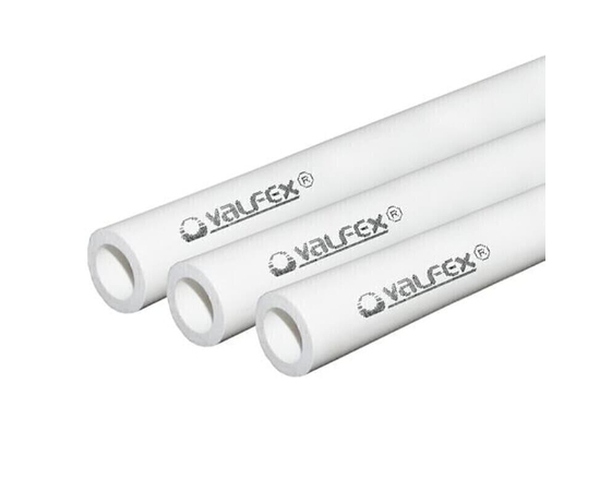 Труба SDR 6 PN20 Valfex 25х4,2мм - 2м/шт, белая, фото 