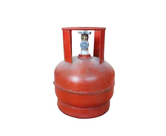 Пропан, баллон оборотный (б/у) 5 л (заправлен), фото 