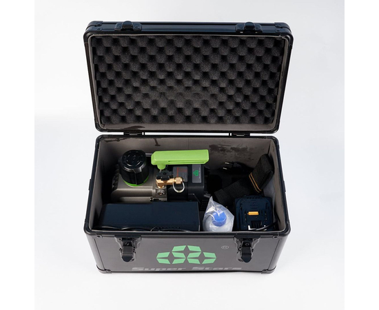 Аккумуляторный вакуумный насос Super Stars ST-2SC (1 ст., 70 л/мин, 8 Па, Li-Ion 18V, 5 Ah, 2.8кг), фото , изображение 2