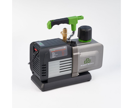 Вакуумный насос Super Stars ST-4S (1ст., 127 л/мин, 16 Па, 4.7 кг, вакуумметр, соленоидный вентиль), фото , изображение 2