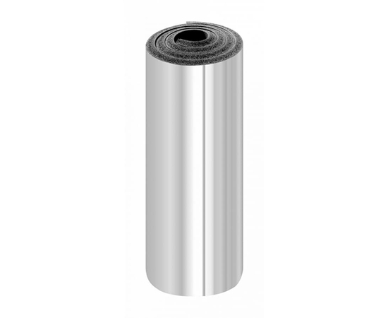 Рулон K-FLEX 50x1000-04 ST AD ALU (каучук) толщина 50мм, ширина 1м, в рулоне 4кв.м, самоклеящаяся, фото 