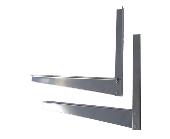 Кронштейн для кондиционера из нержавеющей стали 400х450мм, ст. 2мм, пара, фото 