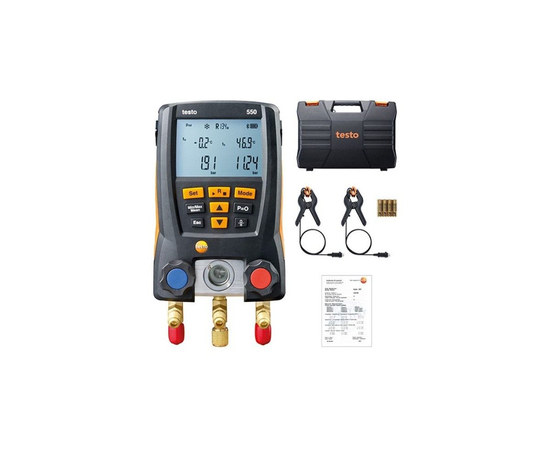 Testo 550 с Bluetooth цифровой манометрический коллектор, фото , изображение 2