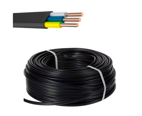 Кабель ВВГнг-LS 3х2.5 ГОСТ, бухта 100м, фото 