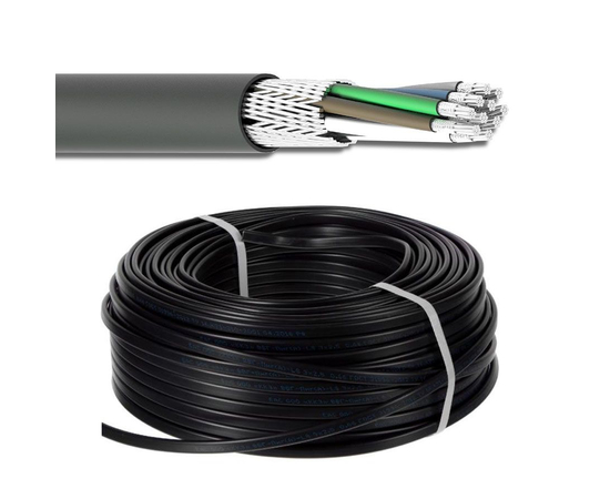 Кабель монтажный МКЭШ 10х0,75 ГОСТ, бухта 200м, фото 