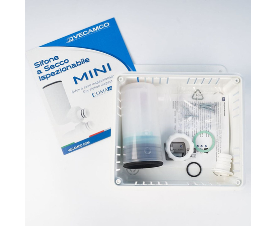 Сифон с гидромеханическим затвором VECAMCO mini, фото 
