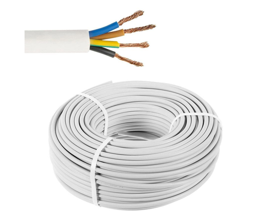 Провод ПВС 4х1.5 ТУ, бухта 50м, фото 