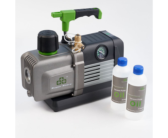 Вакуумный насос Ballu Super Stars ST-4BM (2ст., 127 л/мин, 0.2 Па, 5.3 кг, вакуумметр, соленоидный вентиль), фото , изображение 9